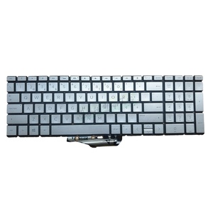 PO Portuguese Backlight Laptop <strong>Keyboard</strong> for HP Pavilion 15-DA 15-DB 15T-DA 15T-DB L13653-131 Silver <strong>Notebook</strong> <strong>Keyboard</strong> - Product Image 1
