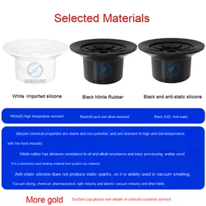 Smv ZP3-4/6/8/10/13/16ums/N phẳng vành đai hút chân không cốc khung sản phẩm cao su hút cup Manipulator - Product Image 4