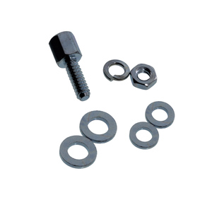 Customized D-Shaped Connector <strong>Computer</strong> Screws #6-32 Brass Nickel Plating with Oval Head Screw Thread in Metric <strong>System</strong> - Product Image 2
