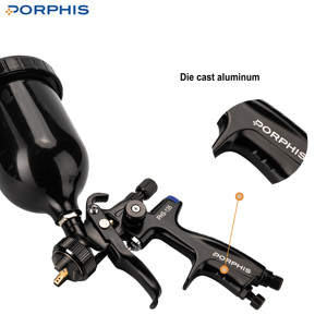 PORPHIS PHS-135C tragbare Farb spritzpistole Mini-Farb spritzpistole Farb spritzpistole für Autos - Product Image 4