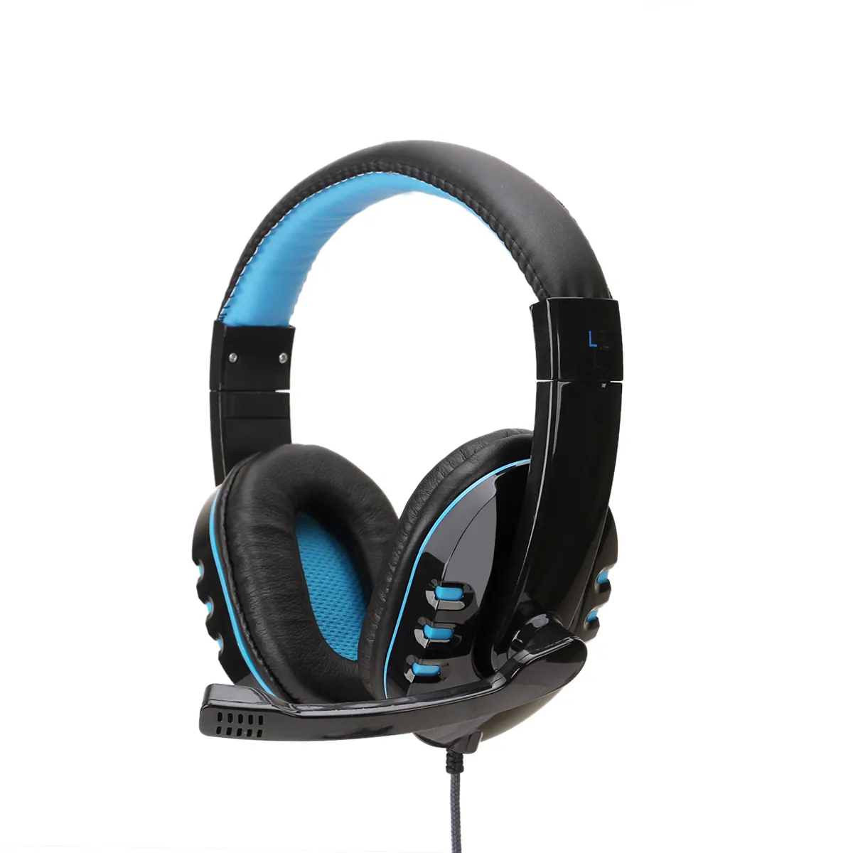 Soyto sy733 fone de ouvido de jogo 7.1, headset com som surround virtual para pc/ps4/game/skype/celular/mac/tablet