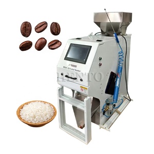 Clasificador de color de café de alta Automatización/Máquina clasificadora de color de grano de trigo/Precio de la máquina clasificadora de color de arroz - Product Image 1