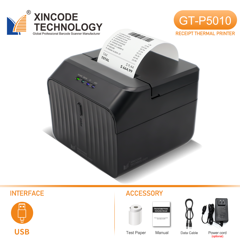 GT-P5010 USB Receipt Printer