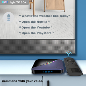 A95X FAIRII W2 Amlogic S905w2 ince 2 Gb 4gb Ram 64 Rgb işık akıllı Rtc Android Tv kutusu - Product Image 5