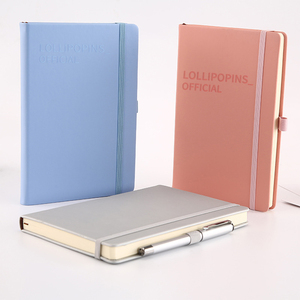 Cuaderno de cubierta de tela personalizado A5 A6, cuaderno de negocios grueso con impresión personalizada, cuaderno de diario para estudiantes con banda elástica - Product Image 3