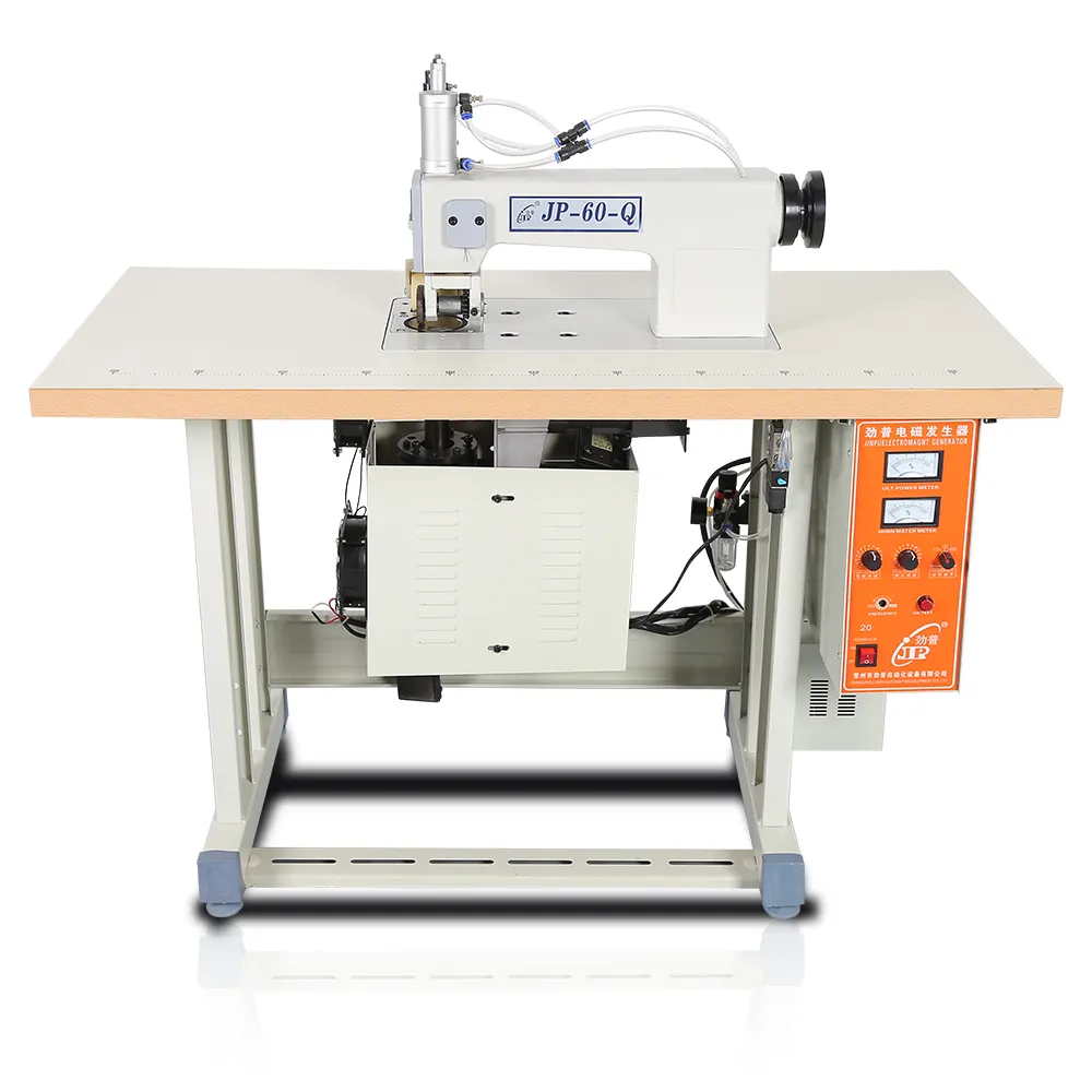 Máquina de coser de encaje ultrasónica JP-60-Q, puede hacer bata quirúrgica y máquina de coser de bolsas no tejidas