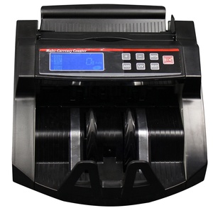 新款更便宜的2108D点钞机自动银行紫外/毫克检测器货币现金液晶钞票计数器检测器 - Product Image 2