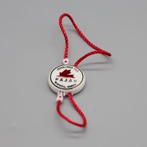 Custom Polyester Product <strong>String</strong> Cloth <strong>Tag</strong> Seal <strong>String</strong> With Logo <strong>Plastic</strong> Hang <strong>Tag</strong> <strong>String</strong>