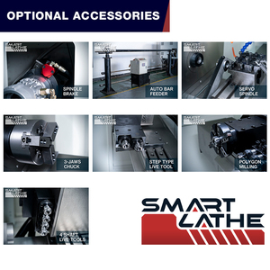 DS-25F-C einphasige 230V 50Hz dedizierte Maschine für Mutter hohe Steifigkeit CNC-Drehmaschine mit automatischem Last-/Entlade system - Product Image 3