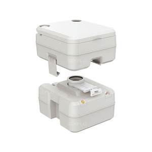 HDPE HDPE plastik yükseltme sürümü 5.3 galon taşınabilir tuvalet açık kamp için taze su tankı ile elle işletilen - Product Image 5