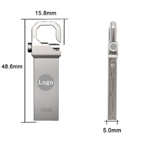 Memoria USB de alta velocidad 1TB Memory Sticks Flash de metal Pendrive personalizado 64GB USB 3,0 2,0 Memoria Flash - Product Image 3