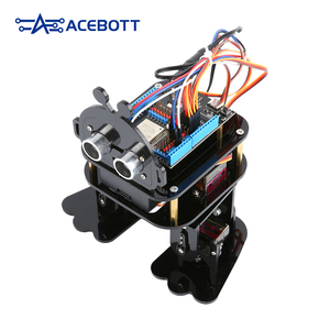 ACEBOTT Bionic Biped Robot Kit ESP32 Scratch Blockly APP-Steuerung Programmier bares Laufspiel zeug für Kinder STEM DIY Robotics für Arduino