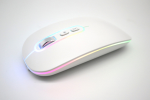 Discounted <strong>Mice</strong> Rechargeable 2.4G Wireless <strong>Mouse</strong> Slient Click RGB LED Effect for PC Laptop Notebooks - Product Image 5