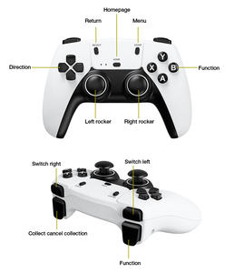 ゲームスティックQ8 Maxビデオゲーム4K Ps 5コントローラーX2および2.4Gワイヤレスゲームパッドレトロクラシックビデオゲームコンソール - Product Image 4