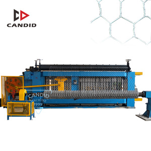 CANDID <strong>Hexagonal</strong> <strong>Wire</strong> Knitting <strong>Netting</strong> Gabion Box Mesh Making <strong>Machine</strong>