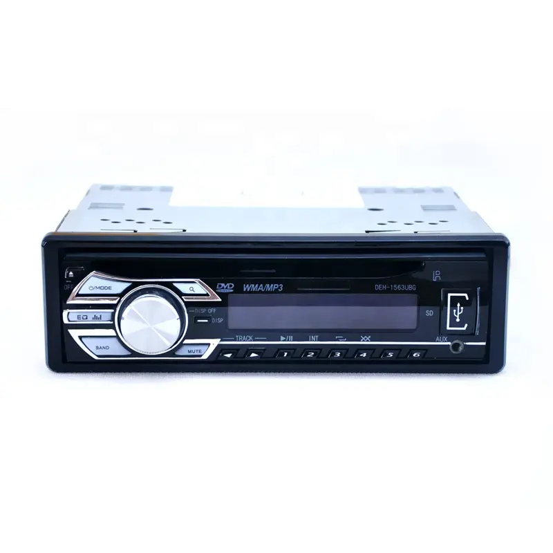 Radio Estéreo FM para coche, reproductor MP3 de Audio, CD, DVD, 12V, 1DIN, BT, FM, novedad, gran oferta