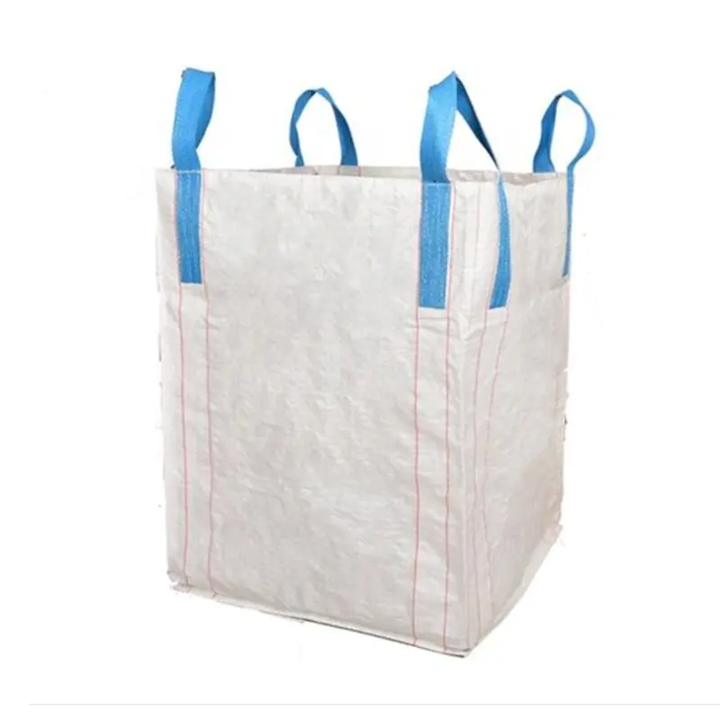 Sac en vrac Offre Spéciale PP avec traitement UV pour le sable de ciment grand sac géant taille 90x90x90 100% matériau vierge FIBC sac en vrac