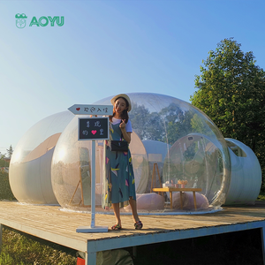 Aoyu lớn tùy chỉnh thương mại ngoài trời Inflatable xiếc di động trong suốt Lều bong bóng cho trẻ em bên - Product Image 2