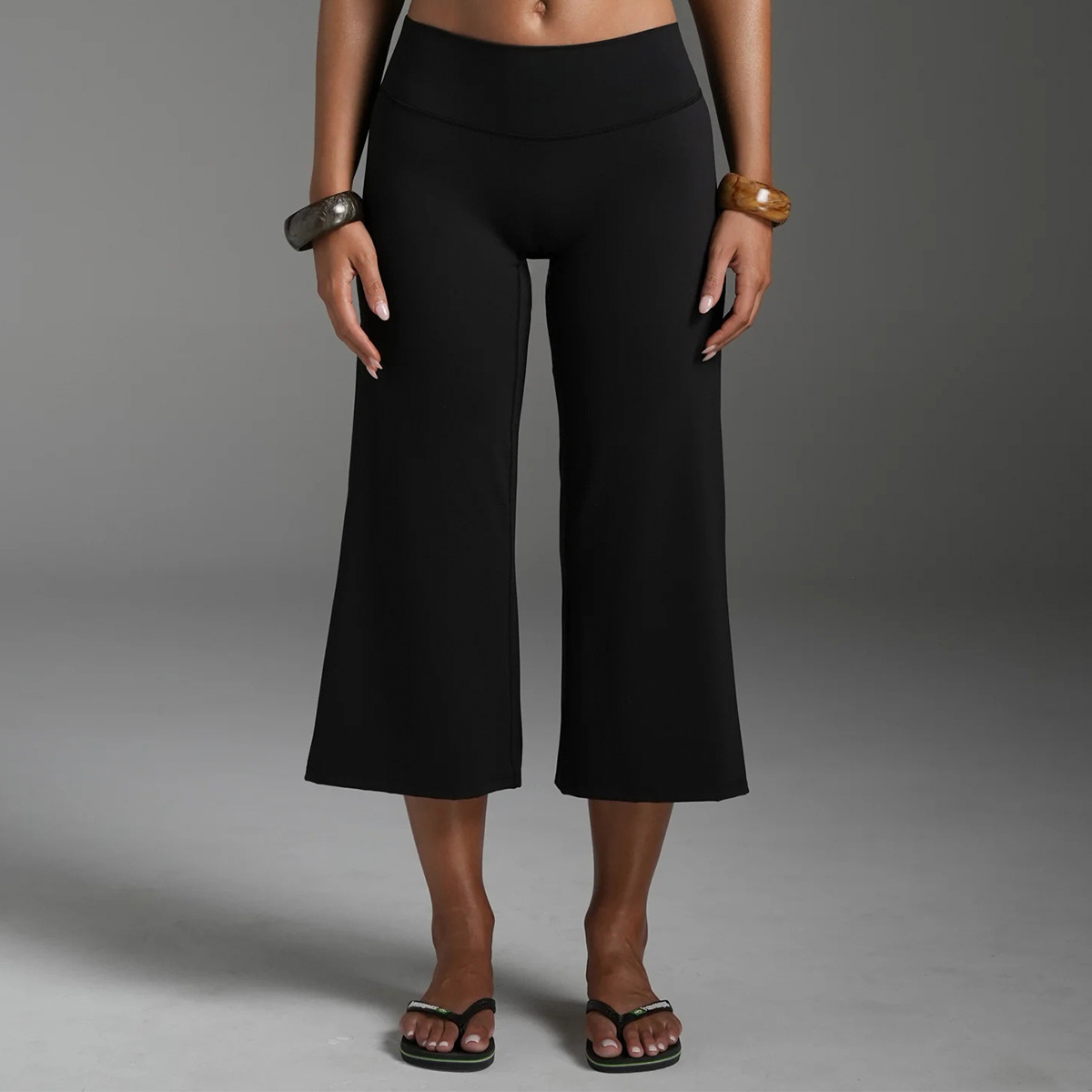black capri pants