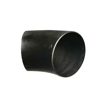 Gomito del tubo gomito in acciaio al carbonio 45 e 90 gradi gomito Butt weld A105 A234
