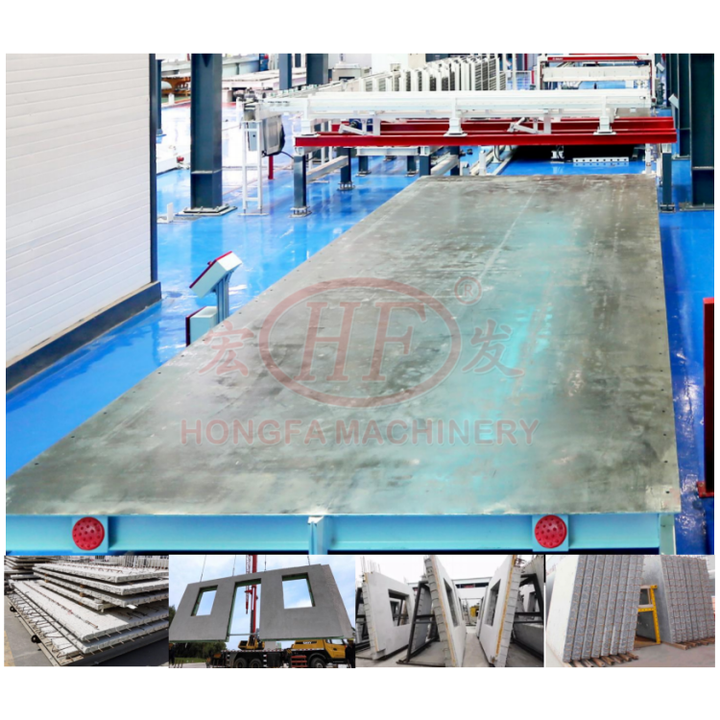 Tilting Table for Precast Concrete and Slab Making Machine Modular Factory Equipment to Make Walling and Flooring