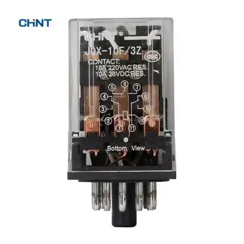 CHNT JQX-10F 3Z ca 380V Mini relè elettromagnetico vari zoccoli disponibili in miniatura relè di potenza