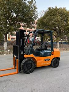 Usado Toyota 3 Ton Mini Diesel Forklift Excelente Estado Componentes Originais-Motor Motor Secondhand Komatsu Pequeno Empilhadeira