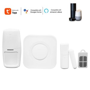 Glomarket Tuya Wifi sistema de alarma Sensor Alexa Control notificación instantánea Puerta Abierta recordatorio falla de energía sistema de seguridad - Product Image 2