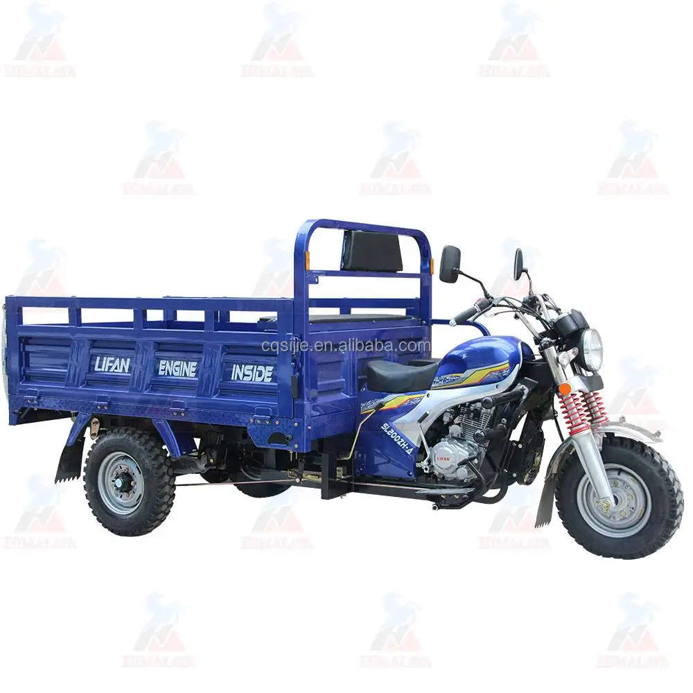 Moteur Lifan ou Zongshen de qualité supérieure 200cc 250cc tricycle trike moto à 3 roues fabriqué en Chine