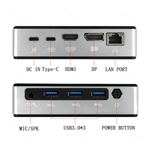 新しいOffice Mini PC i5-1030NG7 i7-1060NG7 HDDPディスプレイをサポートする世代プロセッサWin10Linuxデスクトップスモールコンピューター - Product Image 1