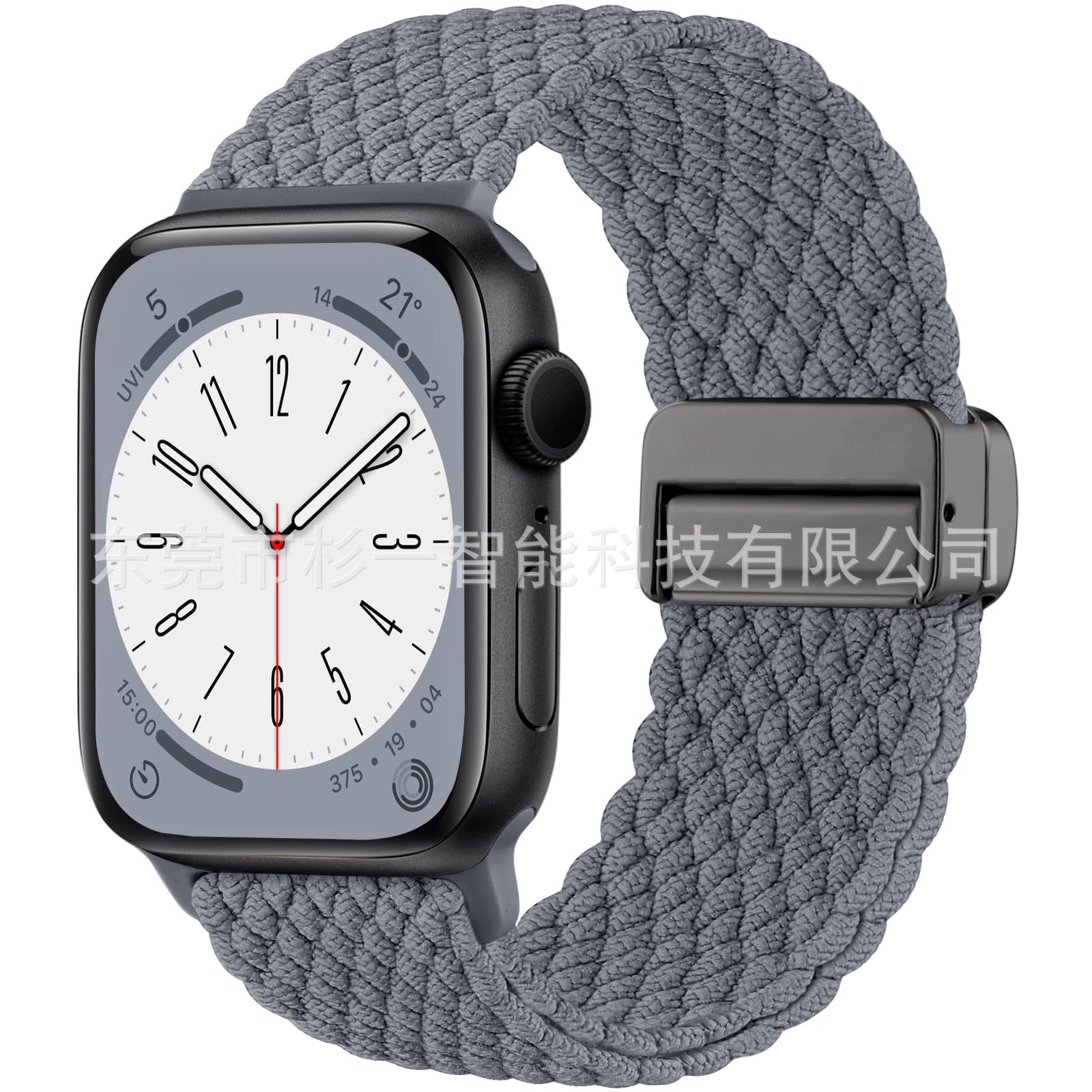 Metal magnetic clasp - gray