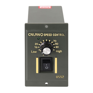 15w/25w/40w/60w AC220V ABS <strong>Speed</strong> <strong>Controller</strong> Motor <strong>Speeds</strong> Pinpoint Regulator Control Device with Indicator Light <strong>Speed</strong> <strong>Controller</strong> - Product Image 1