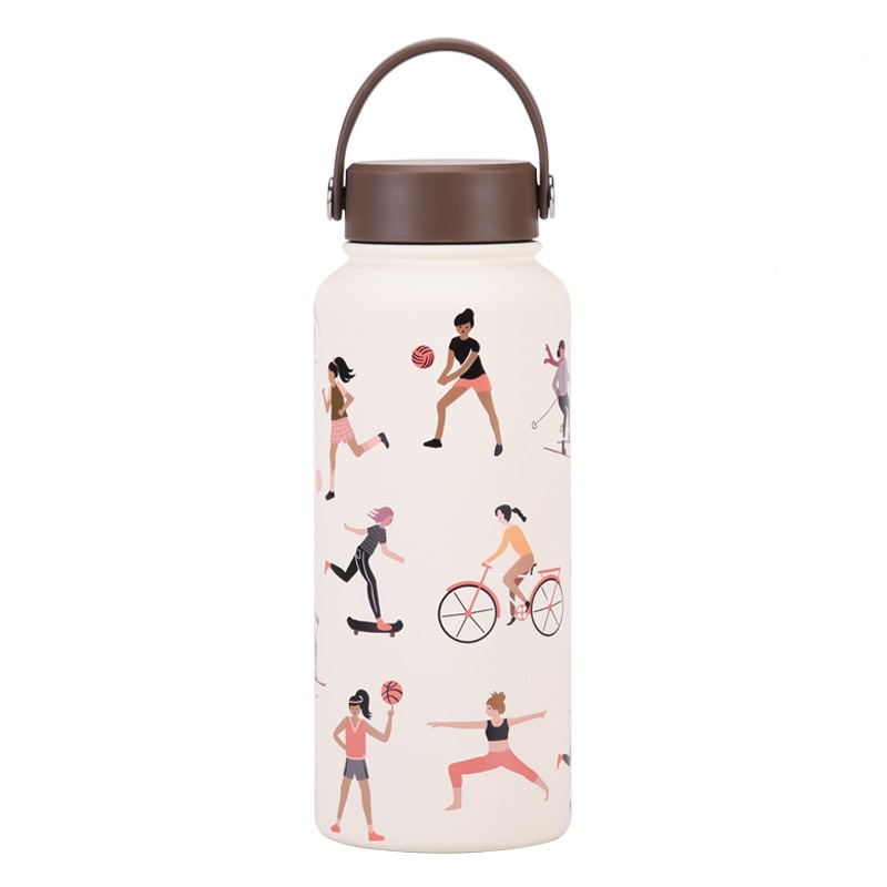 Couvercle large de pot-poignée de la bouche 1000ml (nouveau style)