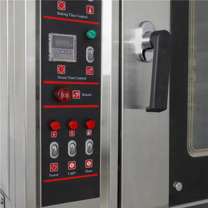 Bán buôn giá hot-đối lưu không khí nướng lò 10 khay freestanding được xây dựng trong lò hiệu quả cao Lò nướng bánh mì - Product Image 3