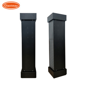 Einzelhandel geschäft 4-seitig drehbares Steck brett hängend 360-Grad-Plattenspieler rotierender Displayst änder - Product Image 6