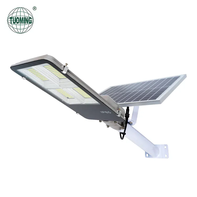Telecomando esterno impermeabile ad alta luminosità lampione solare IP65 100W 200W 300W 400W lampione solare a Led