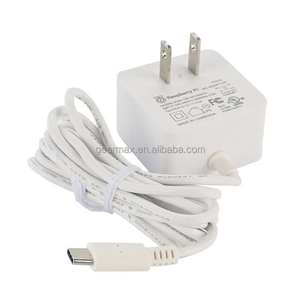 Raspberry Pi4B公式電源5V3A Type-C電源アダプターEUUSUK Type C充電器RaspberryPi4モデルB - Product Image 3