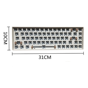 Hot Dual-mode Wireless Customized Hot Swap <strong>Custom</strong> <strong>Keyboard</strong> Kit DIY Keycap Gaming <strong>Keyboard</strong> with Red Shaft - Product Image 2
