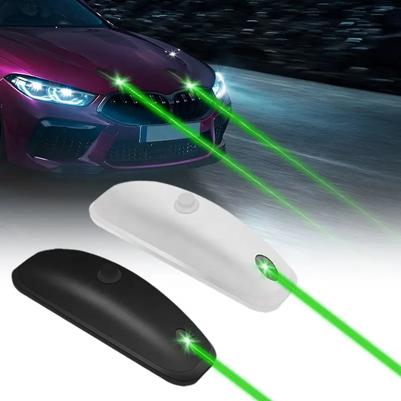 Автомобильный дистанционный пилотный лазерный луч постоянного тока для автомобиля лазерный луч зеленый противотуманные фары