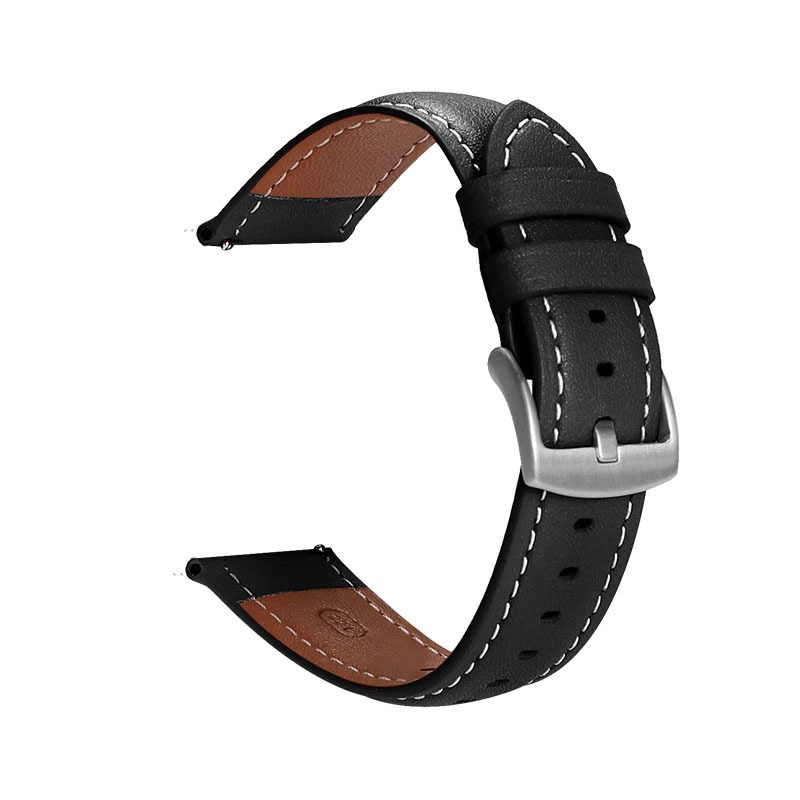 Hw-black-silver pin buckle-v3 microfiber