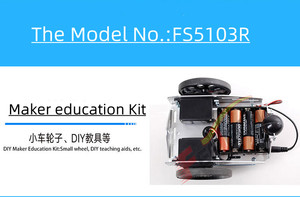 Feetech FS5103R Continuous Rotation <strong>Servo</strong> 360-Degree DC Geared <strong>Motor</strong> Car Robot Torsion 5.5 Kg/cm Unisex Plastic <strong>Servo</strong> Kids'
