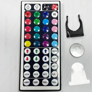 44 Tasten DC12V Dual-Anschlüsse Ausgang LED-Fernbedienung RGB Musik Sound <span class=keywords><strong>Control</strong></span> LED-Licht Fernbedienung