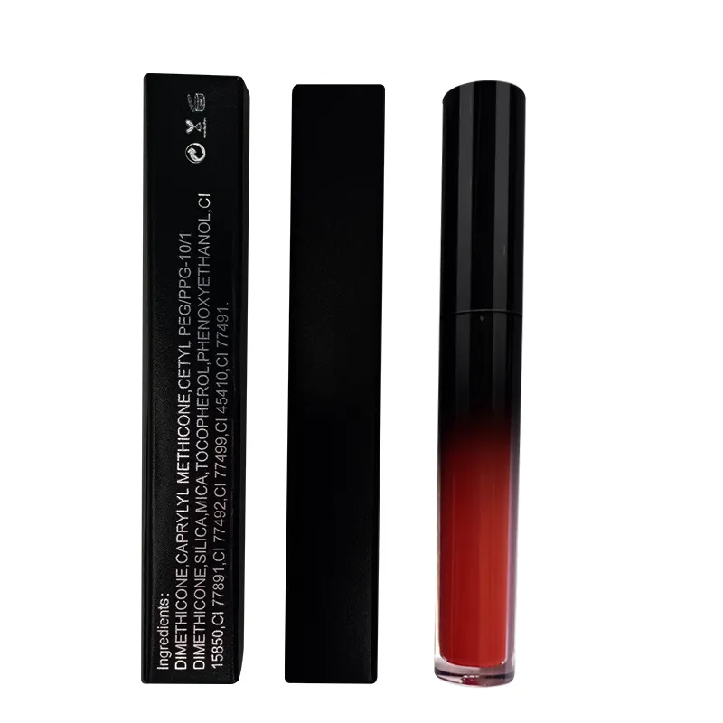 VMAE Großhandel Custom ized Label Günstiger Preis High Pigment Lip gloss 12 Farben Flüssiger Lippenstift Für Makeup Velvet Labial Glair