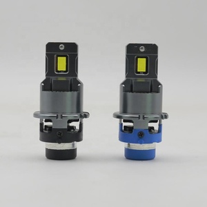 D2S D4S 1:1 LED far HID kiti yüksek güç Xenon LED ampul güçlendirme kablosuz otomatik lamba fişi oyna Canbus LED yeni durum - Product Image 2