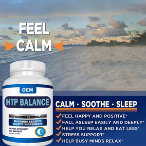 Zuverlässige vegane Healthcare Supplement Bio 5HTP Kapseln mit Kalzium für die Stimmung der Gehirn funktion und die Unterstützung des tiefen Schlafes - Product Image 5