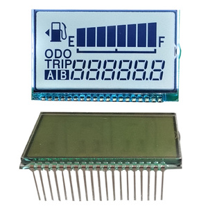 Özel Segment LCD fabrika araç ekran VA HTN ff7 Segment LCD modülü