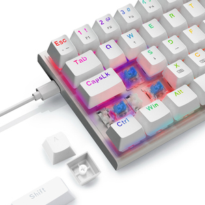 批发有线机械键盘RGB背光游戏键盘防重影电脑键盘 - Product Image 5