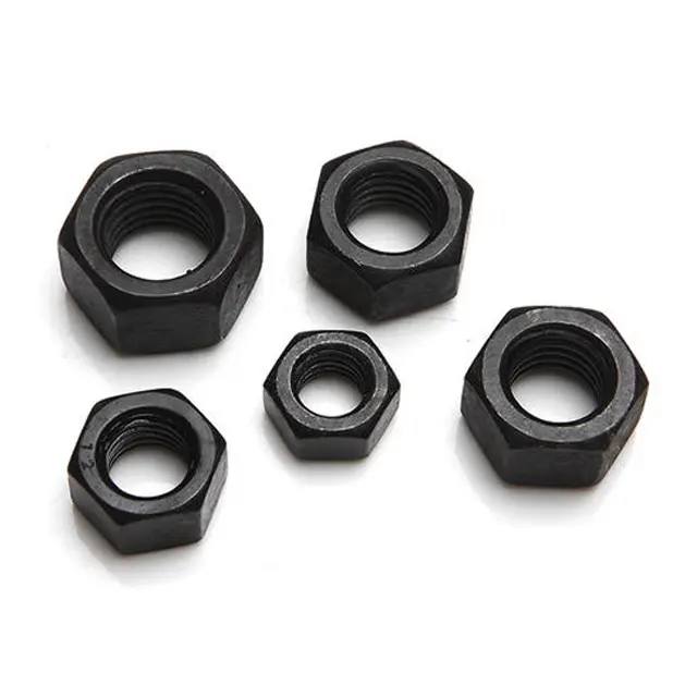 Fonte profissional atacado preço preto din934 m38 hex nut