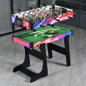 2-in-1 Foldable <strong>Multi</strong> <strong>Game</strong> <strong>Table</strong> Standing up <strong>Multi</strong> <strong>Game</strong> <strong>Table</strong> <strong>with</strong> Snooker Pool Billiards <strong>Game</strong> and Soccer Football <strong>Table</strong> TM-4882 - Product Image 4