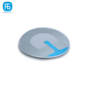 Etiqueta Adhesiva antirrobo para sistema de alarma de seguridad, etiqueta suave de 8,2 MHZ, RF, EAS, redonda, R40mm - Product Image 2